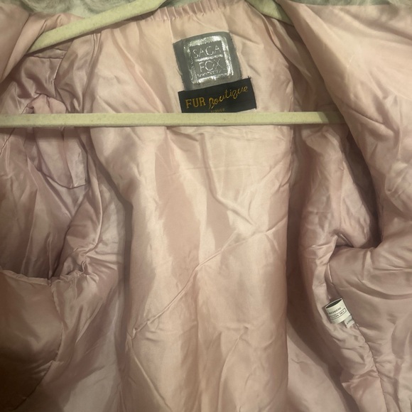 Elegant Faux Fur Coat in Cream by [saga fox] - Picture 3 of 4